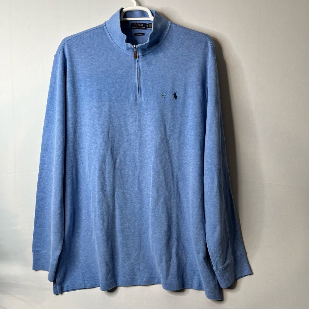 NEW Polo Ralph Lauren Estate Rob 1/4 Zip TurtleNeck Pullover Size XXL